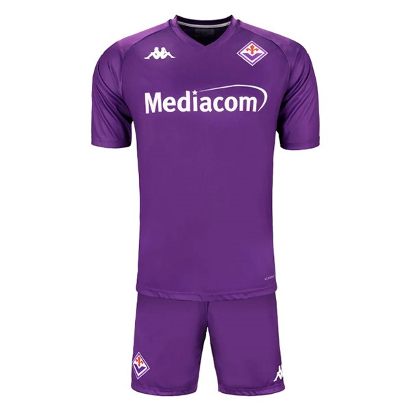 Camiseta Fiorentina Replica Primera Ropa Niño 2024/25